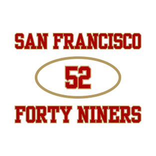 SAN FRANCISCO 49ERS PATRICK WILLIS #52 T-Shirt