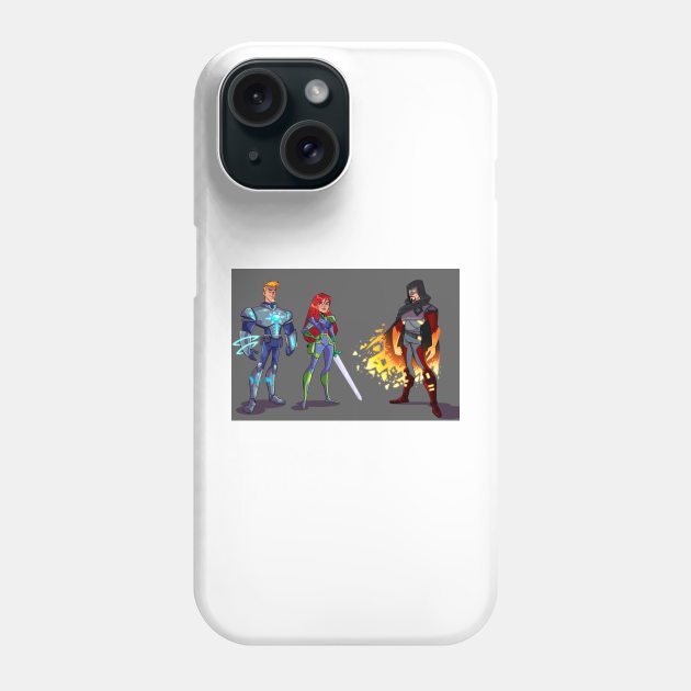 Commander Tomorrow, Vega and Zygore Phone Case by Commander Tomorrow 