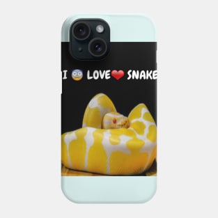 I Love Snakes Phone Case