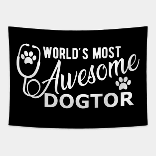 Veterinarian - world's most awesome doctor Tapestry