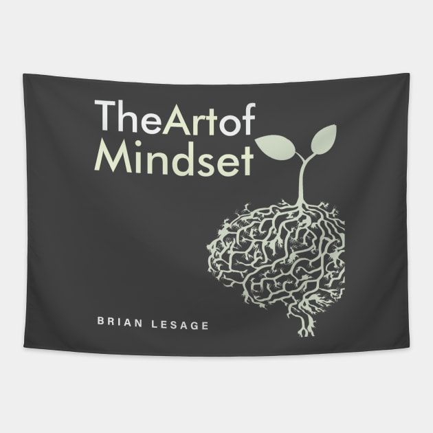 Art of Mindset Logo Tapestry by hello@brianlesage.com