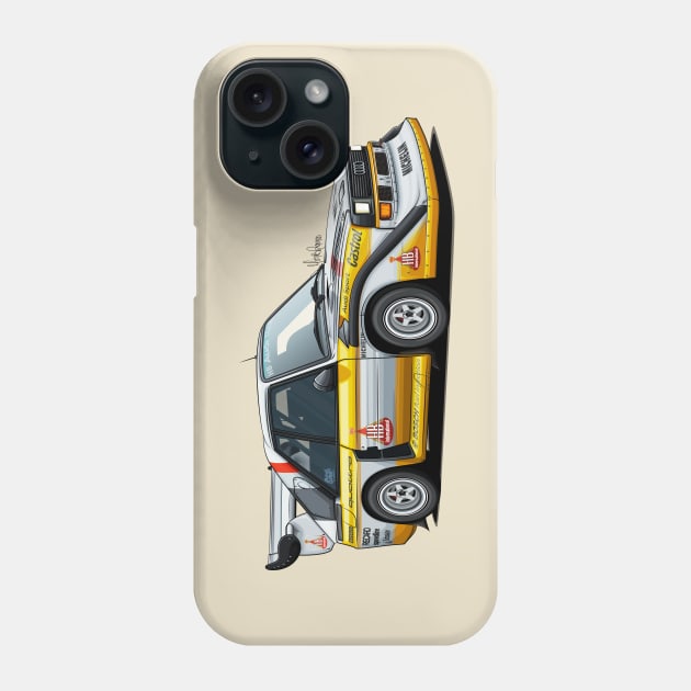 Sport S1 E2 Rally Group B Phone Case by Mario Ramos Rally Art