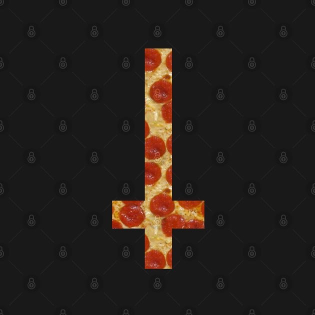 pizza inverted cross by gossiprag