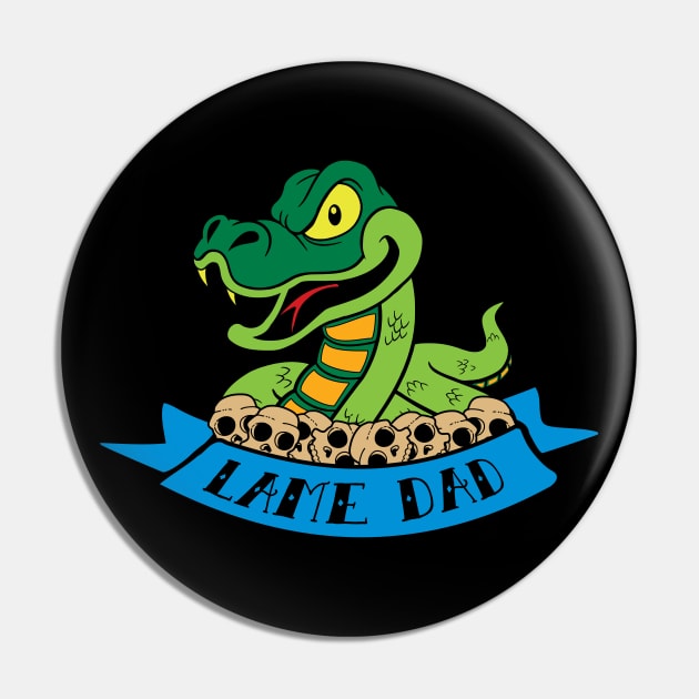 New School Snake Tattoo Pin by Vault Emporium