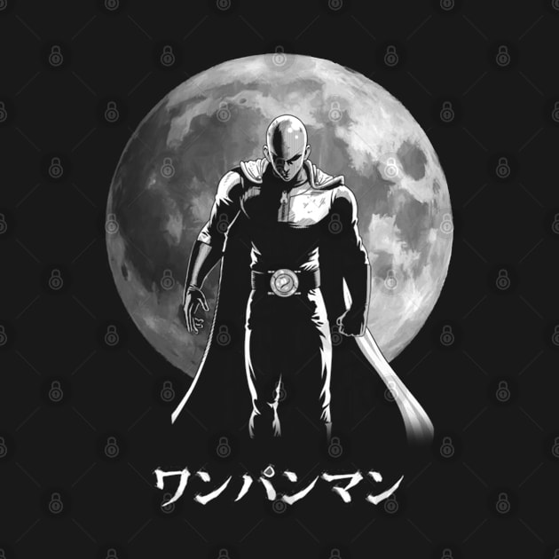 Saitama Serious anime fanart by Planet of Tees