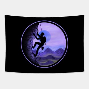Mountain Climbing Tapestry