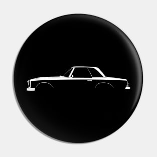 Mercedes-Benz SL Hardtop (W113) Silhouette Pin