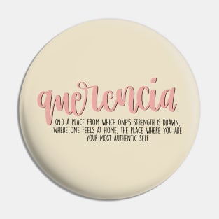 Querencia Aesthetic Word Definition Pin