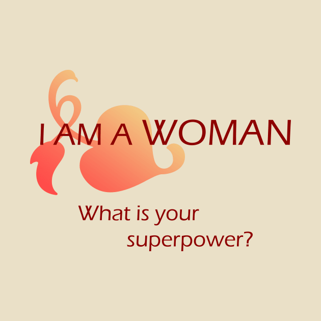 I am a woman by nidesign