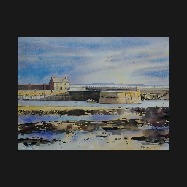 Saltcoats Harbour by arlyon