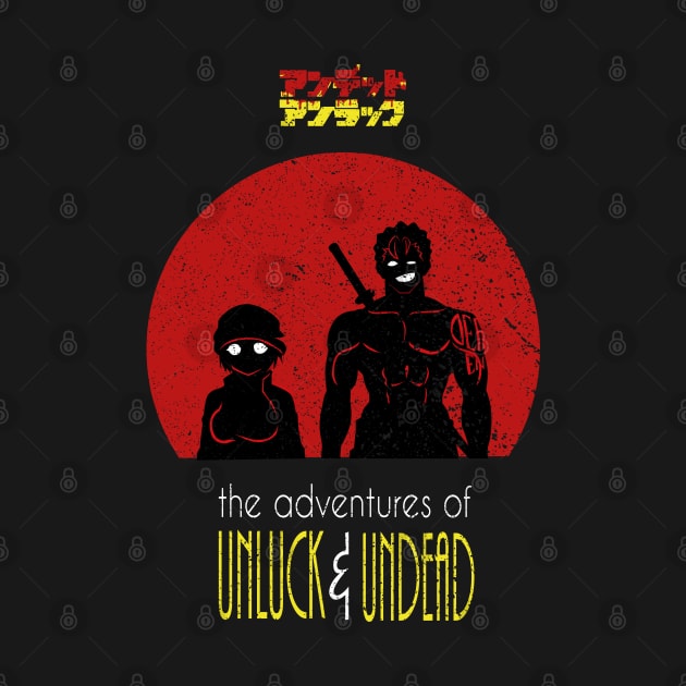 UNDEAD UNLOCK: THE ADVENTURES OF UNLOCK & UNDEAD (GRUNGE STYLE) by FunGangStore