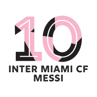 Lionel Messi Miami 10 Soccer T-Shirt