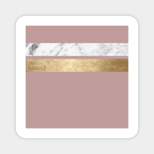 Mauve in the night marble Magnet