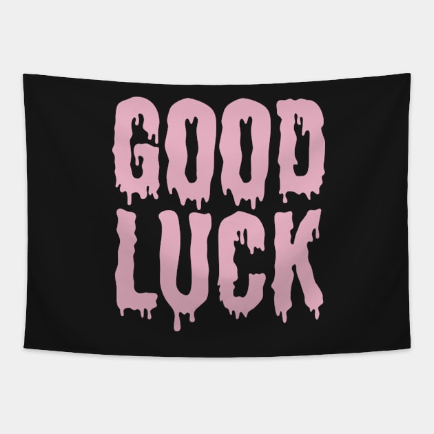 Good Luck Pink Tapestry by ArtCorp