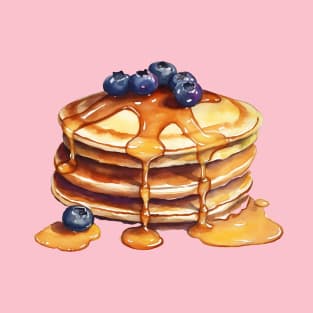 Blueberry Pancakes T-Shirt