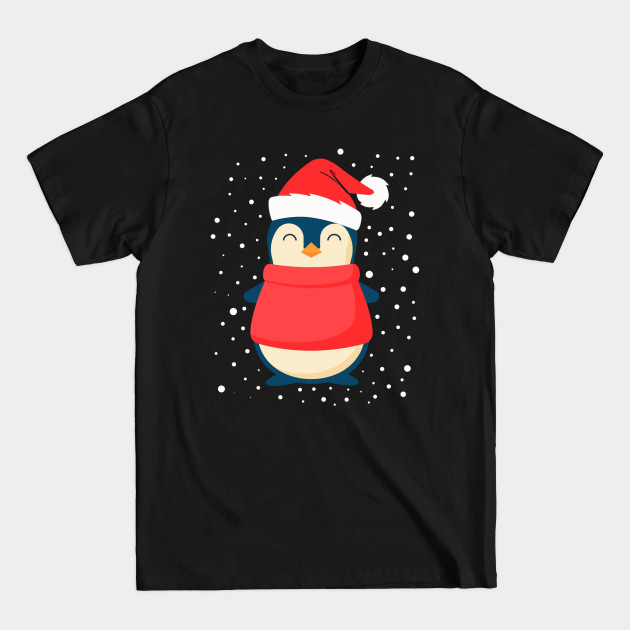 Disover Merry Christmas Penguin Santa Hat Xmas Family Pajama - Christmas Penguin - T-Shirt