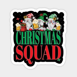 Christmas Squad Friend Family Group Matching Christmas Party Magnet