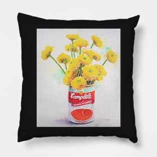 Yellow Flower Pillow