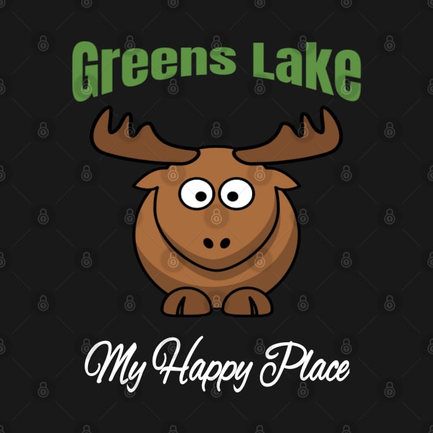 Greens Lake Happy Place by John Byrne