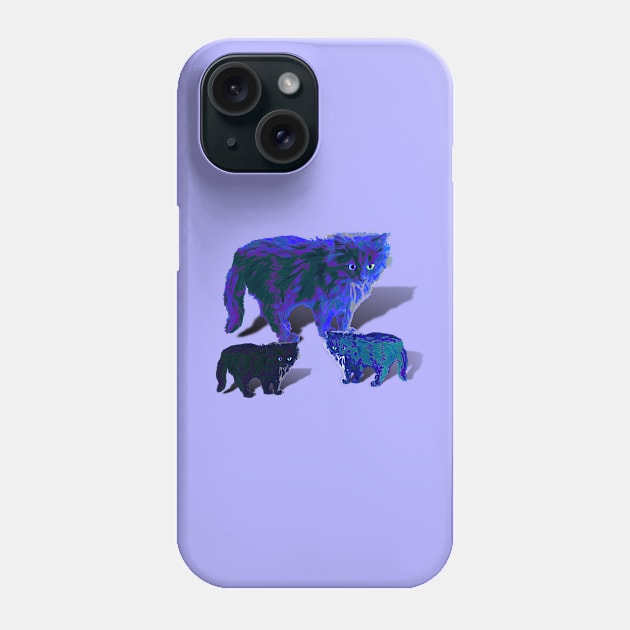 The Comfort of Kittens Phone Case by Sunny Window Designs