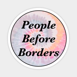 People Before Borders Magnet