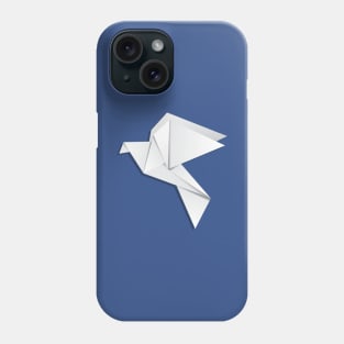 Origami pigeon Phone Case