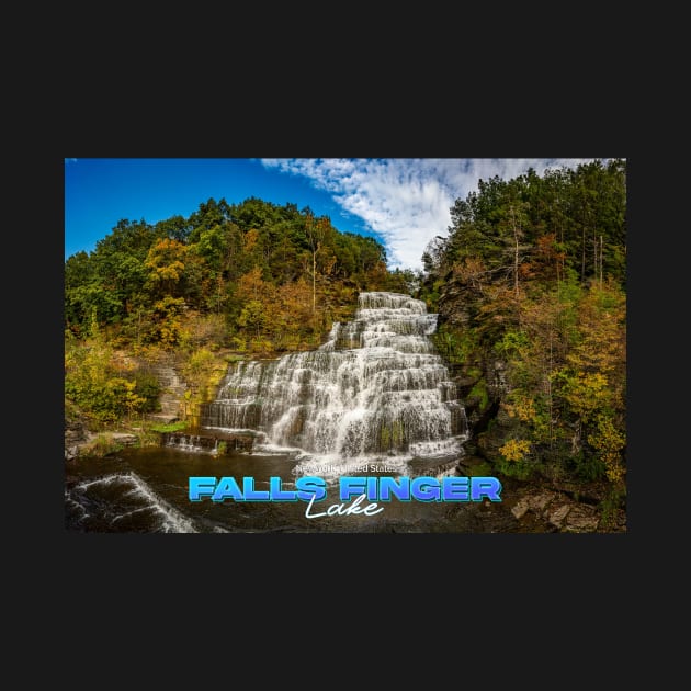 Hector Falls Finger Lakes New York by Gestalt Imagery