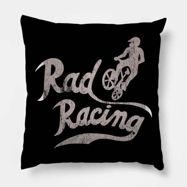 Vintage Rad Racing Pillow by w3stuostw50th