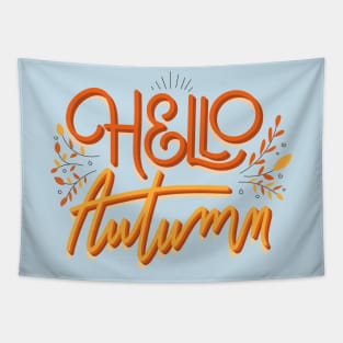 Hello Autumn Design Tapestry