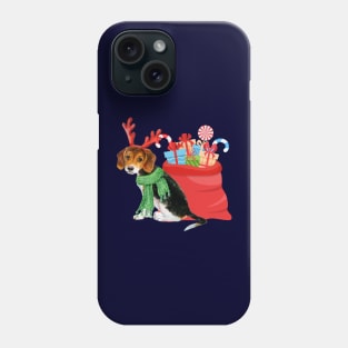 Christmas Beagle Phone Case