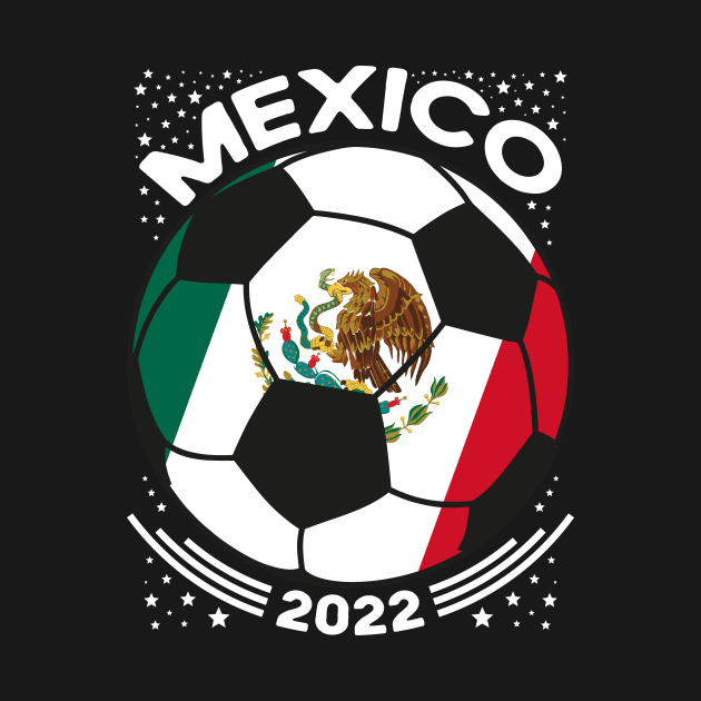 Mexico Flag Soccer Football Team by mcoshop