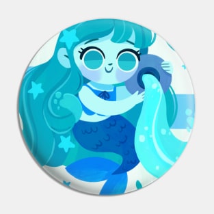 Aquarius Mermaid Pin