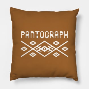 Pantograph (White) Pillow