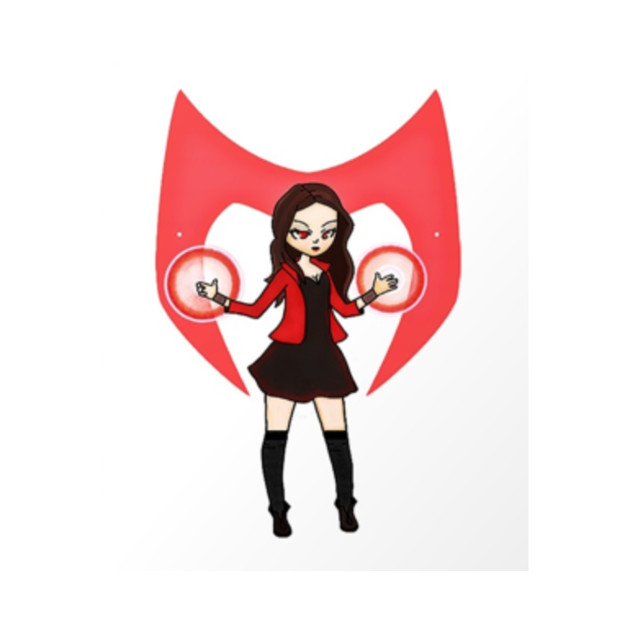 Scarlet Witch Chibi Scarlet Witch Phone Case Teepublic