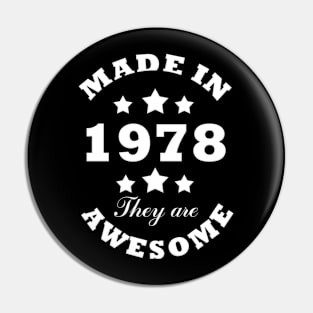 Made in 1978 the are awesome Pin