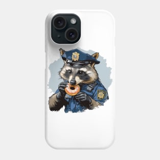 police raccoon Phone Case