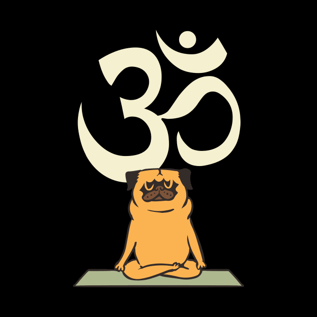 Om Pug by huebucket