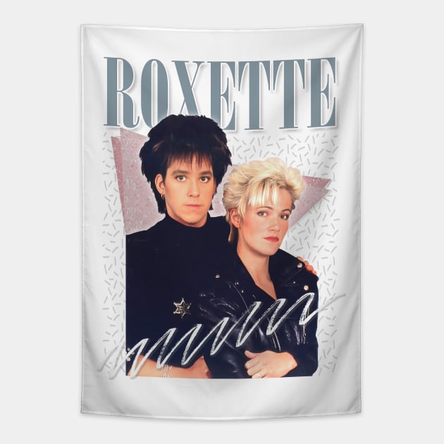 Roxette / 80s Styled Original Fan Design Tapestry by DankFutura