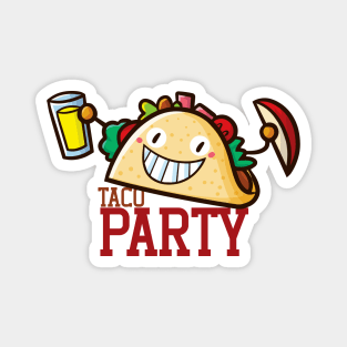 Taco Party Magnet