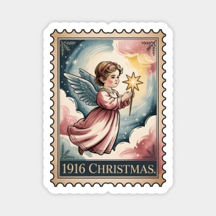 Classic-Christmas-Stamp Magnet