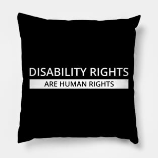 Disability Rights Pillow