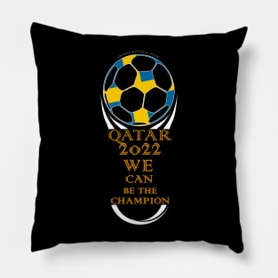 Sweden in Qatar world cup 2022 Pillow