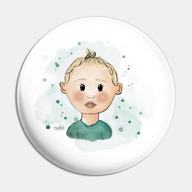 Sweet little boy Pin by MoTekent