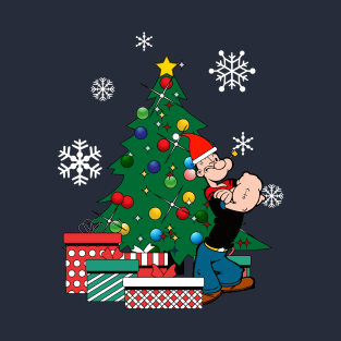 Popeye Around The Christmas Tree T-Shirt