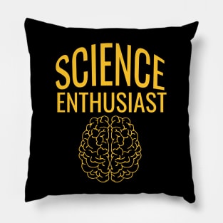 Science enthusiast Pillow