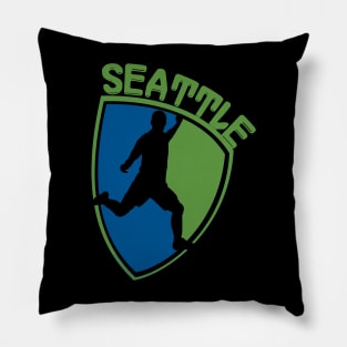 Seattle Soccer Pillow