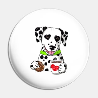 Dalmatian Coffee Pin