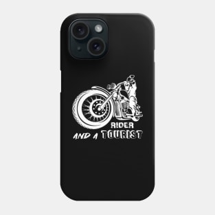 Biker and Tourist Phone Case