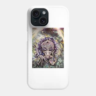 Alien gray Phone Case