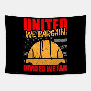 United we Bargain, Divided We Fail Tapestry